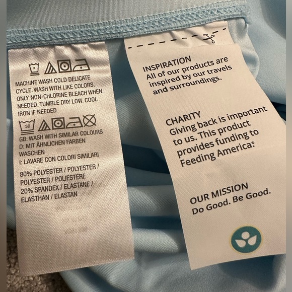 Soulgani Active Heart It All Ohio Twin Soul Leggings Women's Royal Blue - Picture 4 of 4